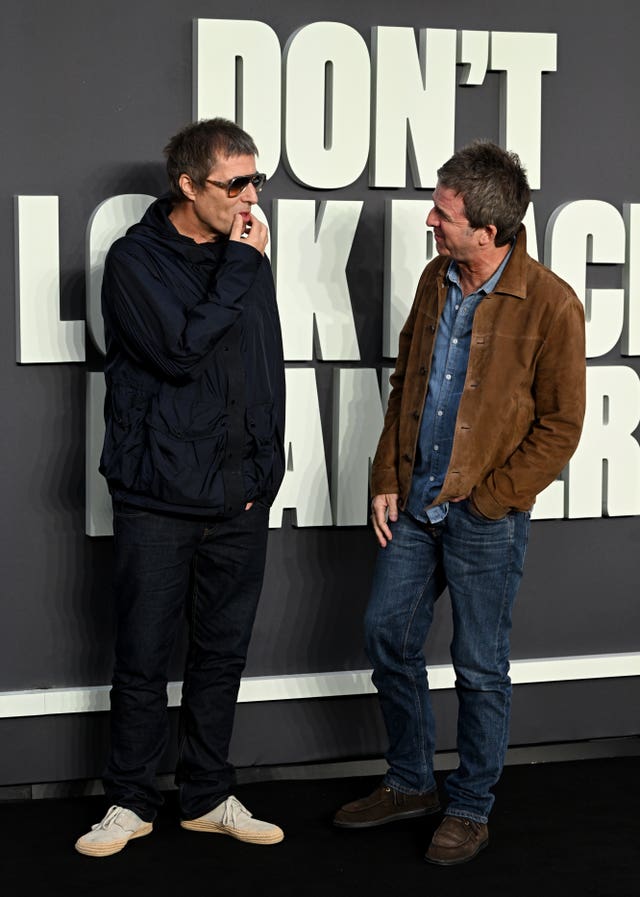 Oasis: Don’t Look Back In Anger UK premiere – London