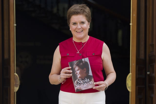 Nicola Sturgeon memoir