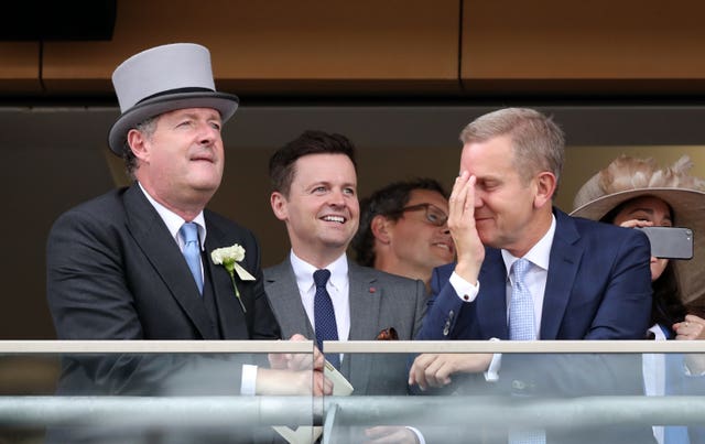 Piers Morgan, Declan Donnelly and Matthew Wright