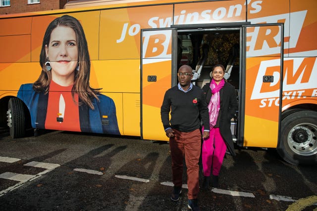 Liberal Democrat business spokesman Sam Gyimah and London mayoral candidate Siobhan Benita visit WhiteHat, a London tech start-up founded to help people access apprenticeships