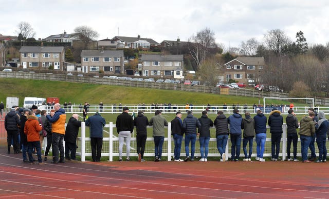 The National League season kicked off behind closed doors