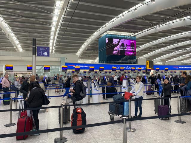 Heathrow passengers