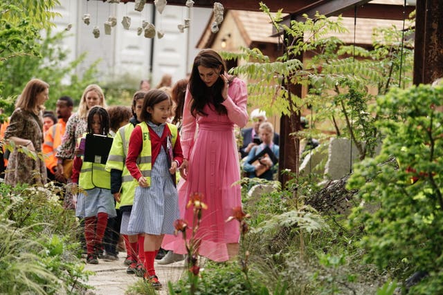 Royal visit to Chelsea Flower Show