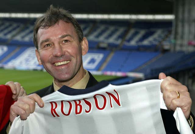Robson kept West Brom in the Premier League against the odds back in 2005.