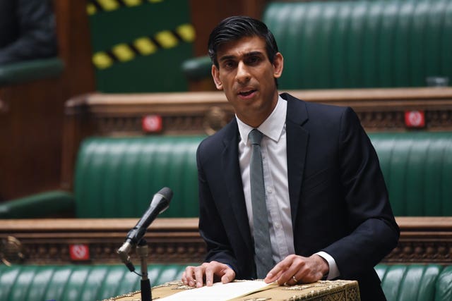 Chancellor Rishi Sunak froze personal income tax allowance in his Budget