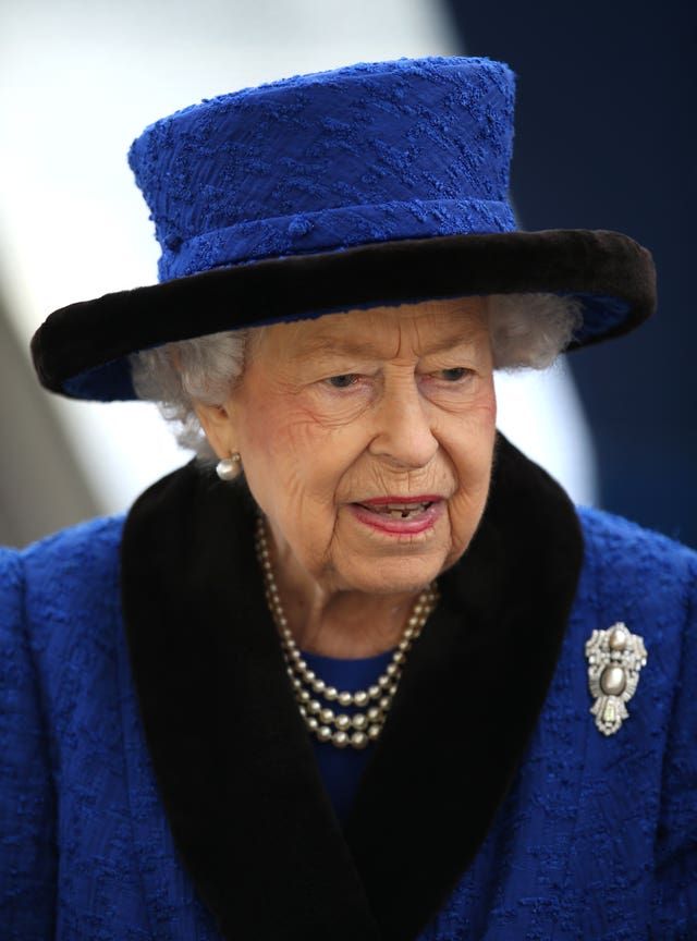Queen spends night in hospital