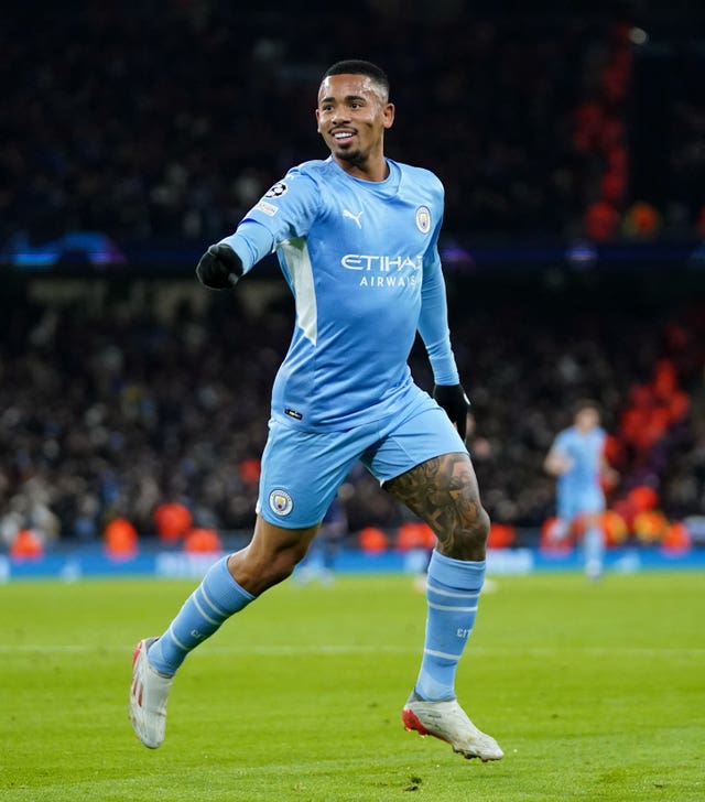 Gabriel Jesus is currently out injured