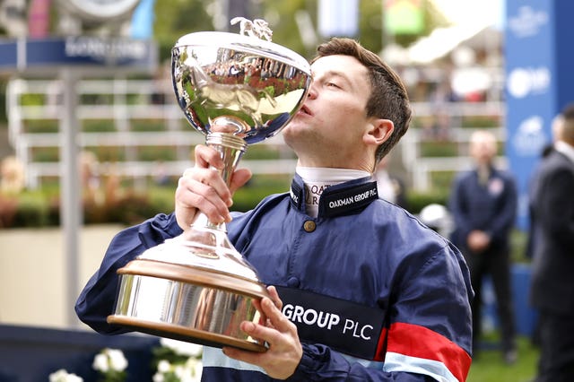 Oisin Murphy was crowned champion jockey again this season
