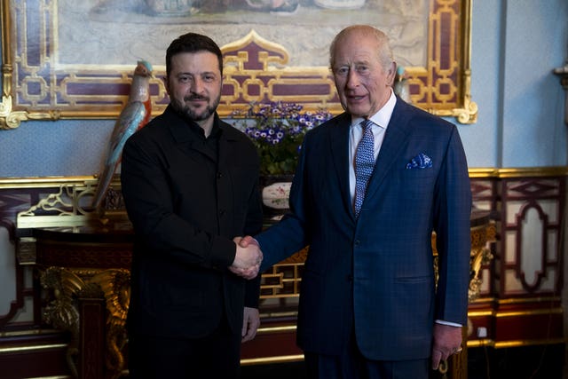 Volodymyr Zelensky visit to UK