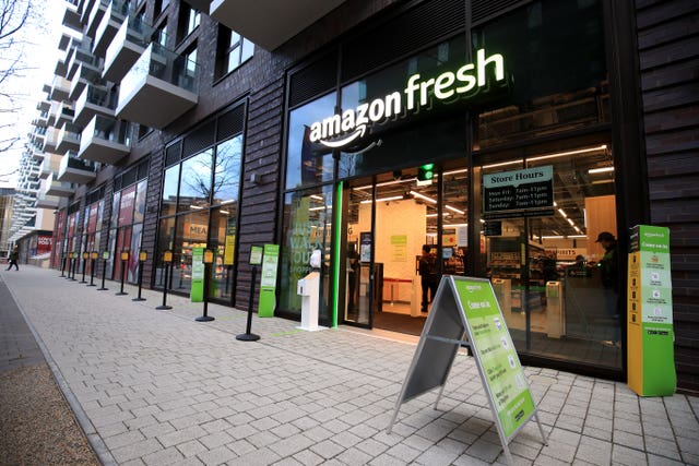 An Amazon Fresh store 