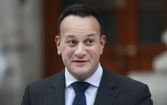 Irish Taoiseach Leo Varadkar (Niall Carson/PA)