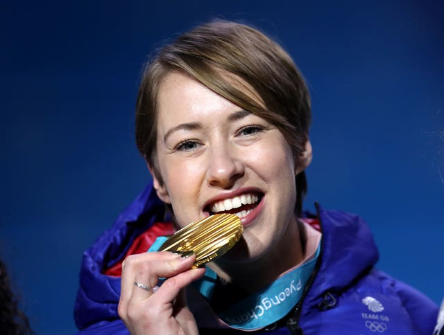 Lizzy Yarnold won a second successive skeleton gold in Pyeongchang