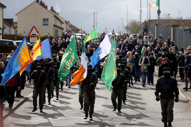 Derry Easter Commemoration parade