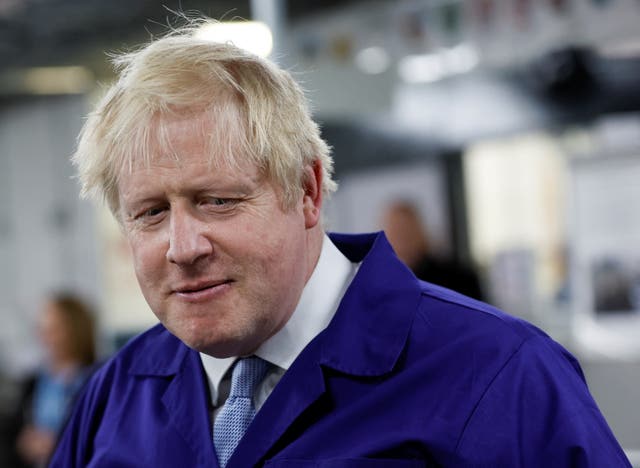 Boris Johnson visit to north west England