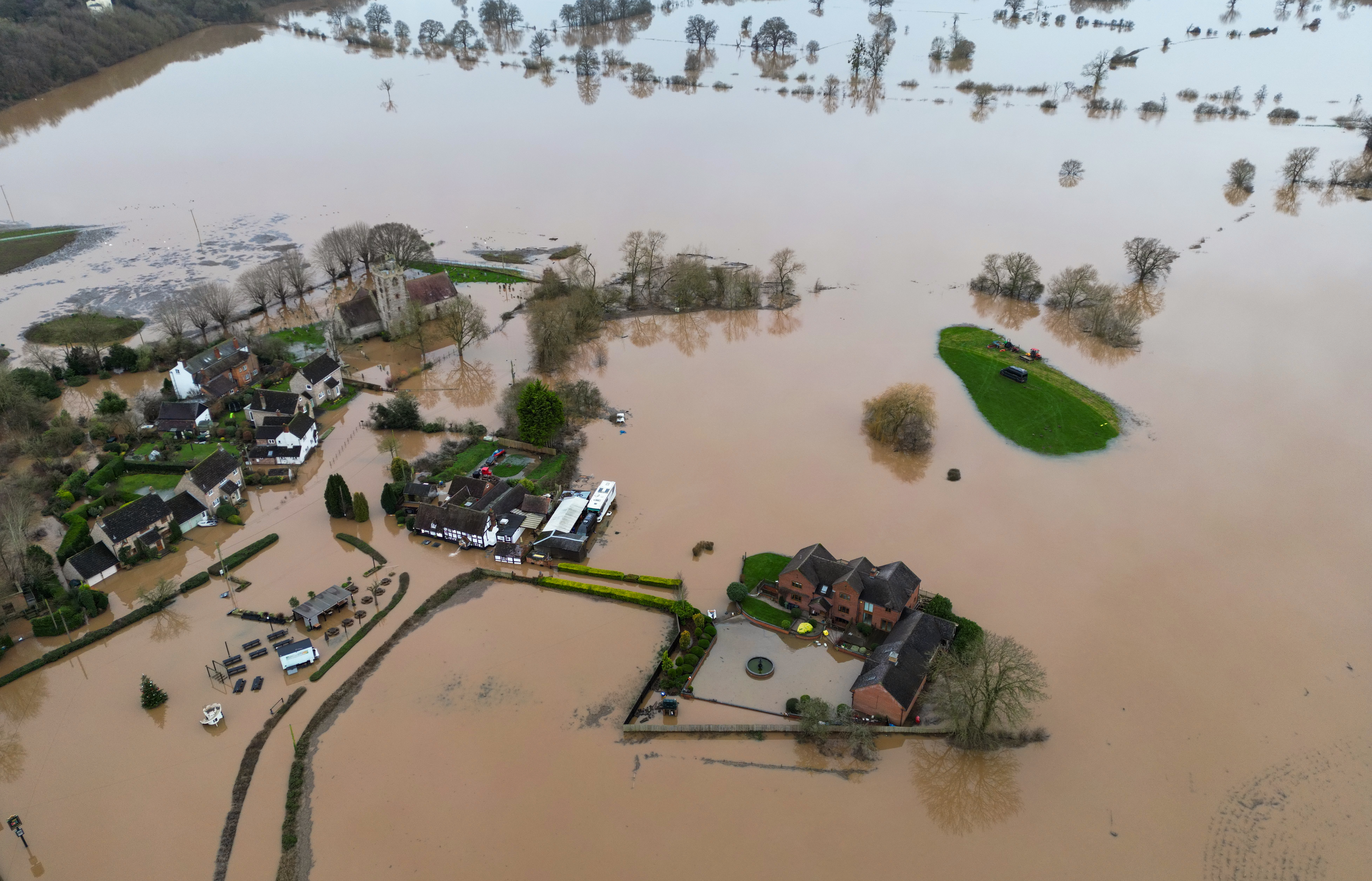 In Pictures: Residents Braced For Evacuation As Heavy Rainfall Causes ...