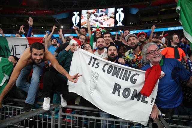 Italy v England – UEFA Euro 2020 Final – Wembley Stadium