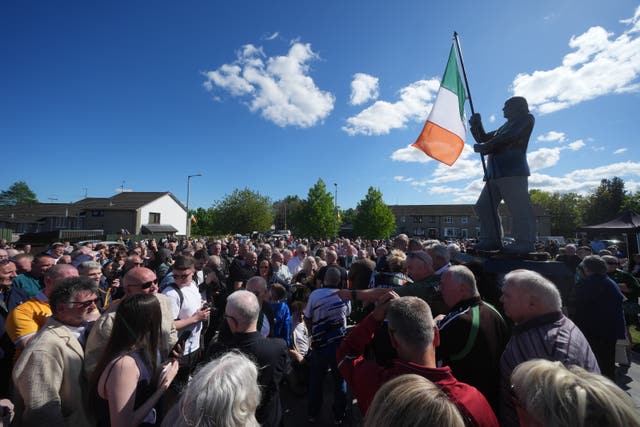 Bobby Sands Statue unveiled