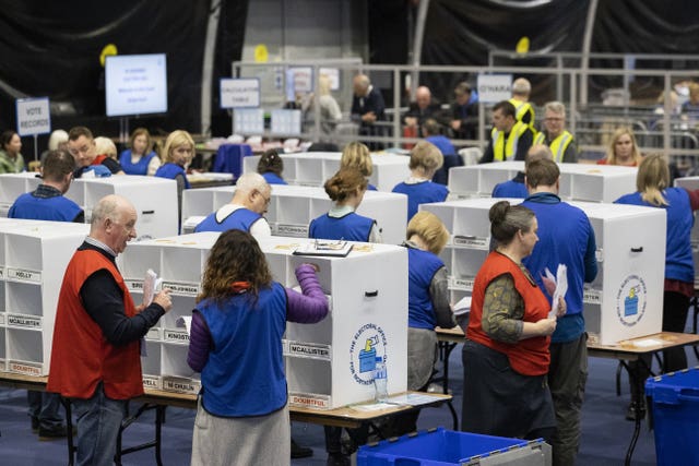 Counting continues for the Belfast North constituency