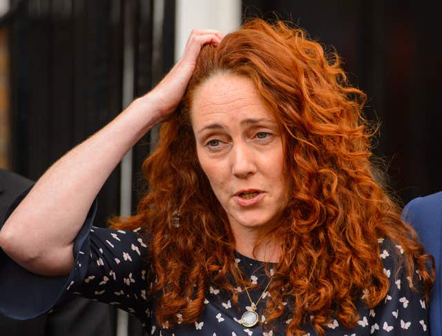 Rebekah Brooks' hard drive allegedly went missing in 2011, months before the News of the World closed (Dominic Lipinski/PA)