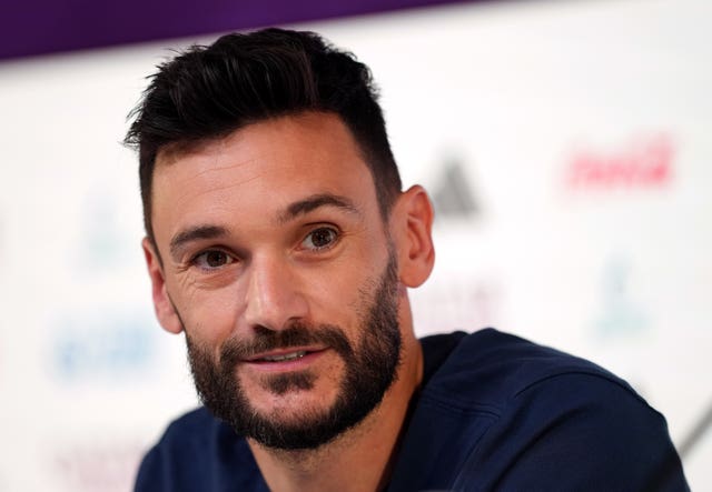 France goalkeeper Hugo Lloris during a press conference on Friday