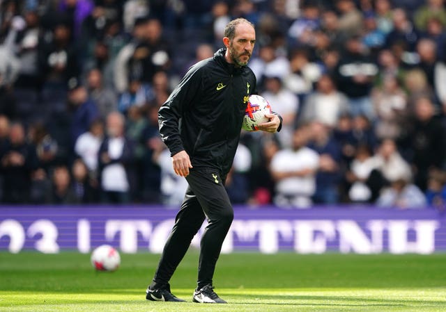 Tottenham interim manager Cristian Stellini is chasing Champions League qualification