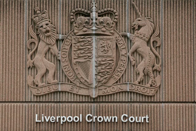 Liverpool crown court stock