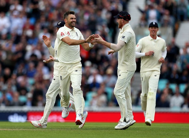 James Anderson struck twice for England