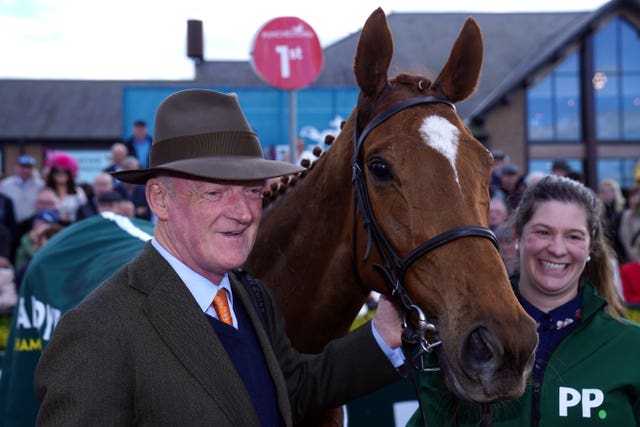 Willie Mullins with State Man