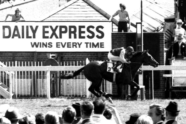 The mighty Nijinsky struck Derby gold in 1970