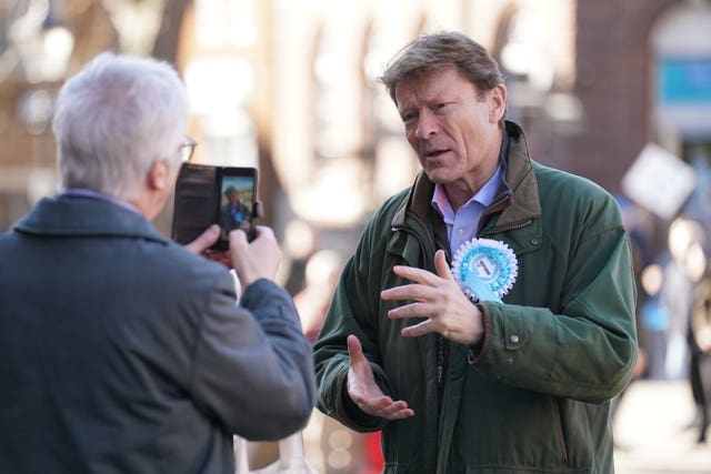 Richard Tice out on the campaign trail