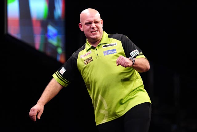 Van Gerwen won his first title in 2013 and has won six more since 