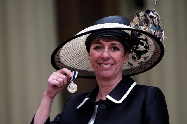 Metropolitan Police Detective Chief Inspector Caroline Goode after she received the Queen’s Police Medal