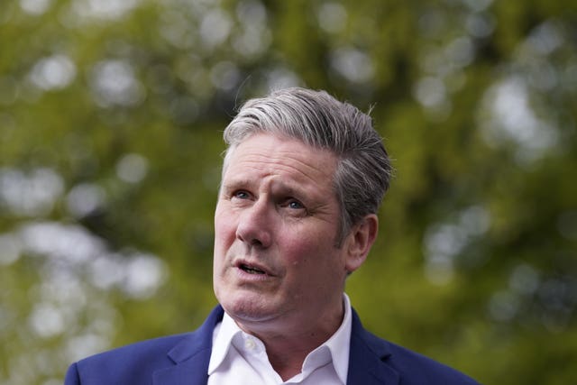 Labour leader Sir Keir Starmer called the Tories 'out of touch'