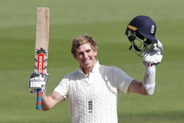 Zak Crawley has been capped 14 times in Test cricket (Alastair Grant/PA)