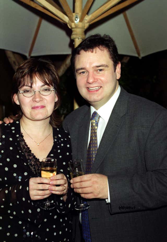 Lorraine Kelly and Eamonn Holmes in 2000