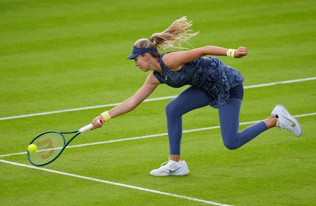 Boulter is enjoying her time on her home courts 