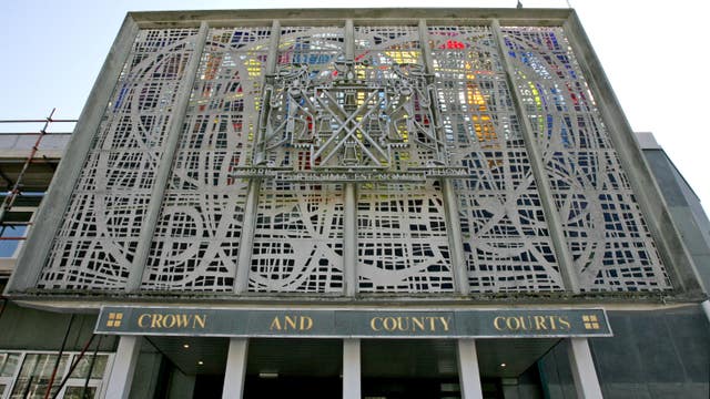 Exterior view of the entrance to Plymouth Crown Court