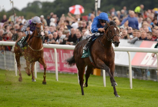 Blue Point won the Gimcrack as a two-year-old