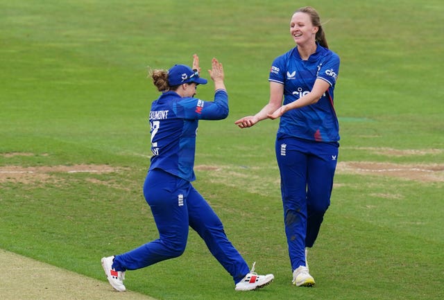 Lauren Filer continues to excel in an England shirt (Nick Potts/PA)