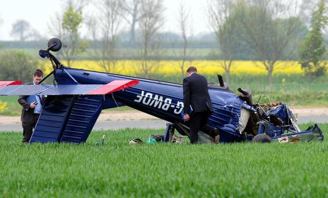 2010 General Election plane crash