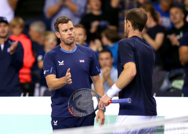 Leon Smith, left, would happily pick Andy Murray for future ties 