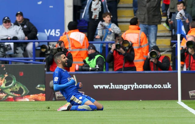 Mahrez was outstanding when Leicester won the Premier League in 2016