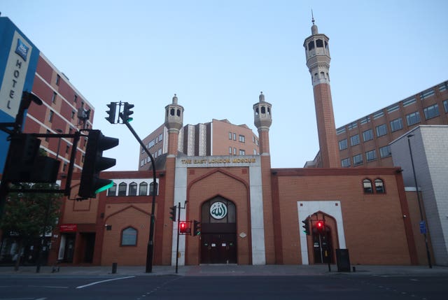 The East London Mosque in Whitechapel
