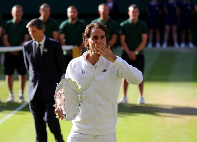 Federer was back in the Wimbledon final in 2014, only to lose to Djokovic 