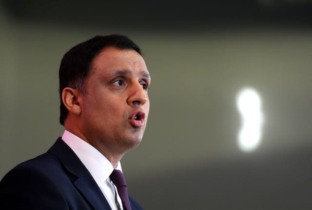 Scottish Labour leader Anas Sarwar 