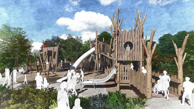 Renewal of Diana Memorial Playground in Kensington Gardens