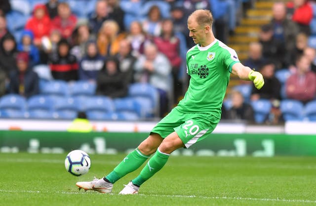 Joe Hart is now at Burnley 