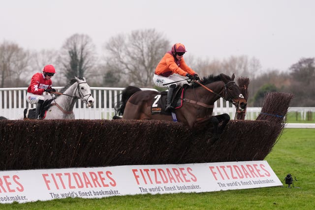 Caldwell Potter (left) proved no match for Gidleigh Park