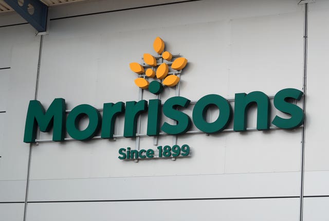 A sign for Morrisons (Mike Egerton/PA)