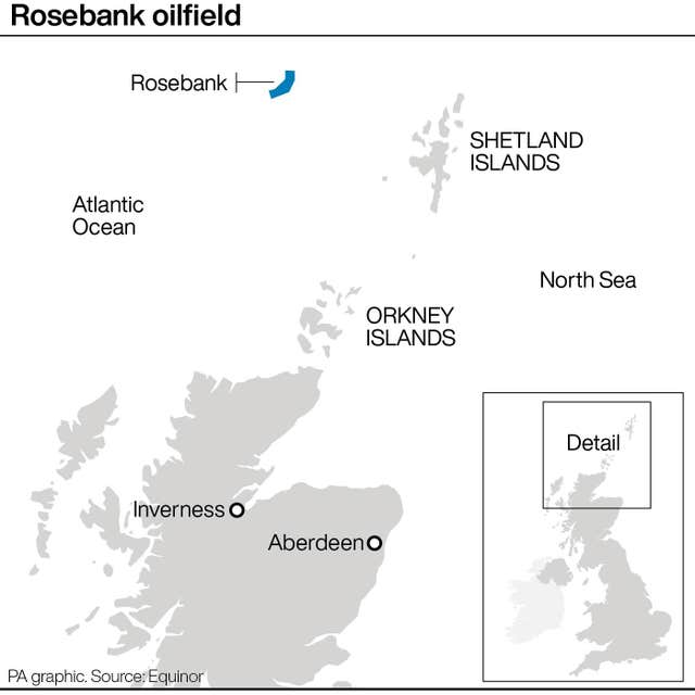 Rosebank oilfield graphic